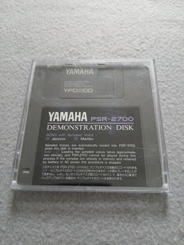Yamaha psr 2700 demonstration - yamaha, psr-2700