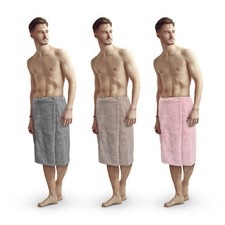 Saunatuch Herren Sauna Kilt Saunahandtuch Saunakilt Wellness Sarong Badetuch Spa