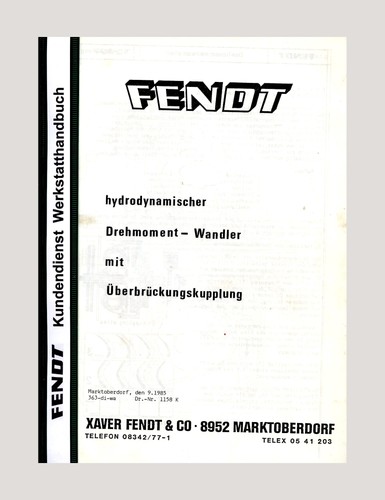 Fendt favorit hydrodynamischer - favorit,