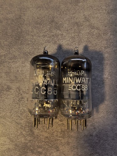 Ecc88 philips 6dj8 6922 - 2x,