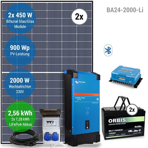 Solar inselanlage 2000w - solar-inselanlage,