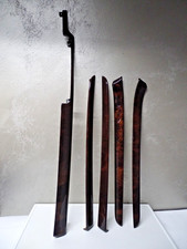 Audi A4 8E Zierleiste Blende Armaturenbrett Dekorblenden Türe Wurzelholz TOP