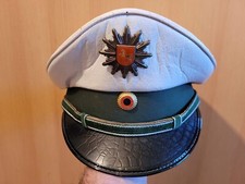 POLIZEI NIEDERSACHSEN SCHIRMMÜTZE WEISS 1980ER JAHRE - GRÖSSE 58