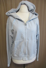 16/10 Better Rich Damen Sweatshirtjacke Sweat Jacke Gr. L  hellblau Kapuze
