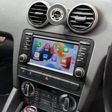 Autoradio Android 15 2+64GB Carplay GPS RDS Navi WiFi Für Audi A3 S3 8P RS3 8P1