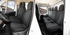 Maßgefertigte Sitzbezüge geeignet für Opel Movano C ab 2022 - LUX - 7 Sitzer