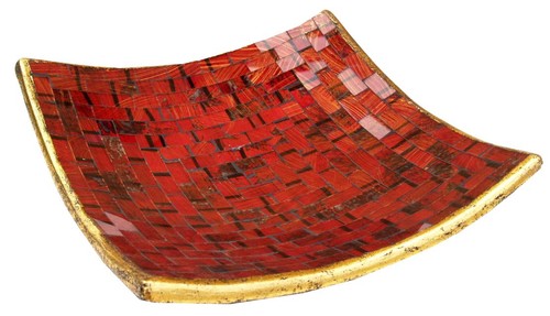Eckige mosaikschale - eckige,