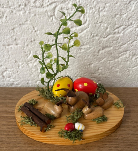 Ostern erzgebirge osterhasen - ostern,