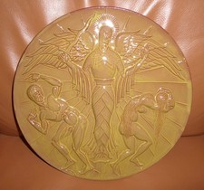 !!!! ART DECO CARSTENS - HIRSCHAU WANDTELLER SIEGFRIED MÖLLER  !!!!