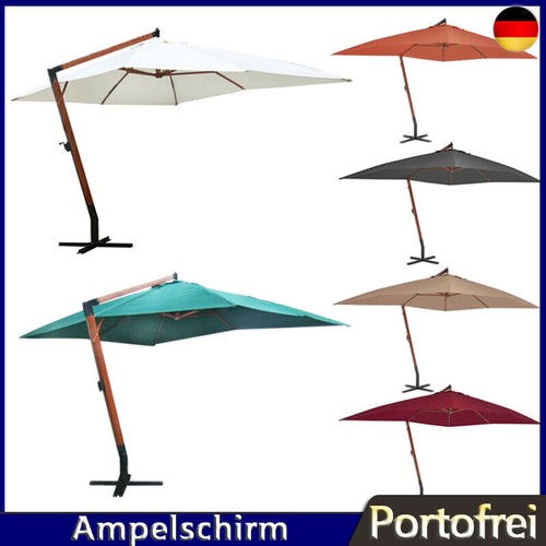Sonnenschirm holz ampelschirm - sonnenschirm,