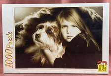 Puzzel Mädchen mit Hund 1000