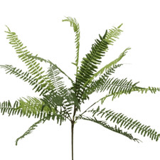 Kunstpflanzen Farn-Busch 45cm Gruenpflanze Kunstblumen Blätterbusch