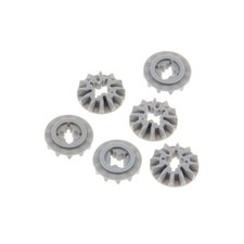6x Lego Technic Zahnrad 12Z neu-hell grau 12 Zähne Differential 4565450 6589