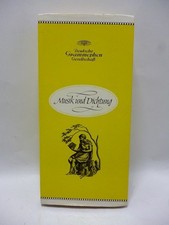 Musik und Dichtung. Katalog