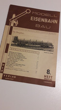 Modellbahn Eisenbahn Bau - Zeitschrift - 8. Heft - 1949/50 - sehr selten!