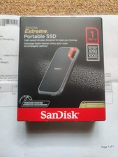 SanDisk Extreme Portable SSD 1 TB, tragbar, USB-C, aus Garantie Austausch 