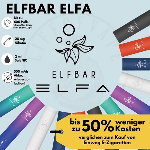 Elfa elfbar zigarette - elfa, by