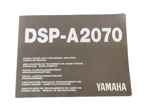 Yamaha dsp a2070 - dsp-a2070, verstärker