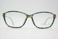 Vintage Brille Christian Dior 2642 60 Grün Gold Oval Brillengestell eyeglasses