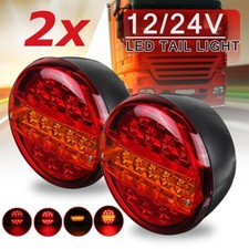 2x LED Rückleuchte Rund 3