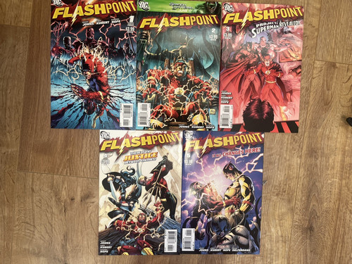 Flashpoint 1st print - #1-5,