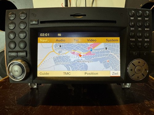 Mercedes benz r171 - benz, radio
