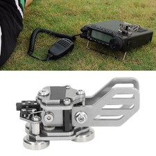 Mini CW Key Double Paddle Telegraph Key Edelstahl Automatischer Morsecode