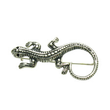 Brosche Gecko Eidechse