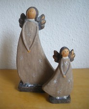 2 Gilde Keramik Engel Figur