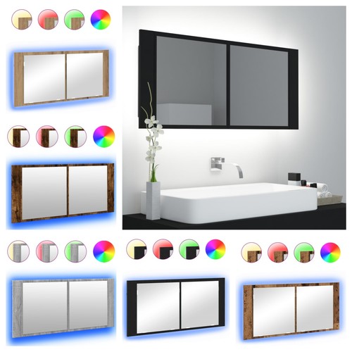 LED-Bad-Spiegelschrank