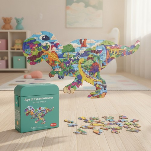Puzzle dinosaurier rex - puzzle,