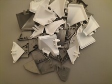 REHAU WAP  Formteile Ecken Wandabschluß Wischleiste Nobilia Nolte Verschi.Farben