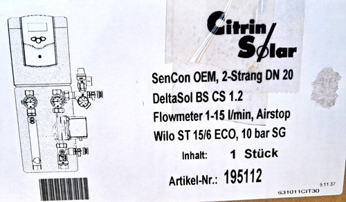 Citrin solar pumpenblock - citrin-solar,