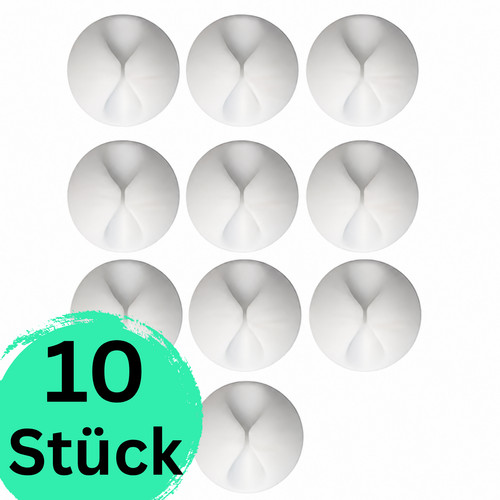 10x kabelhalter selbstklebend - kabelhalter,