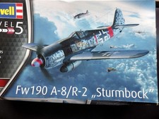 " FW 190 A-8/R-2 STURMBOCK " REVELL 03874 in 1:32 UNGEBAUT / IN FOLIE / KOMPLETT