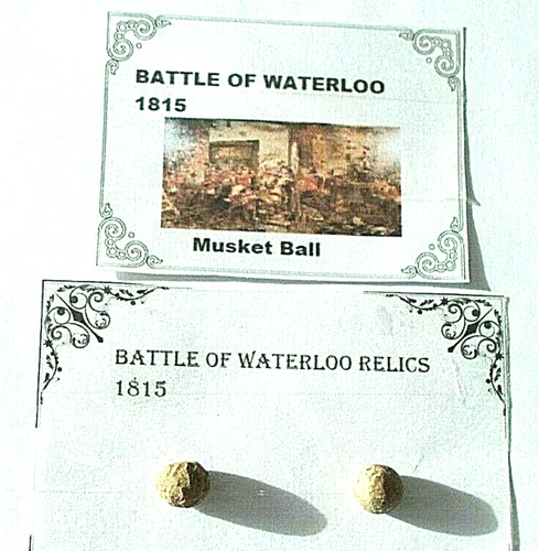 Battle waterloo 1815 - battle, relikte
