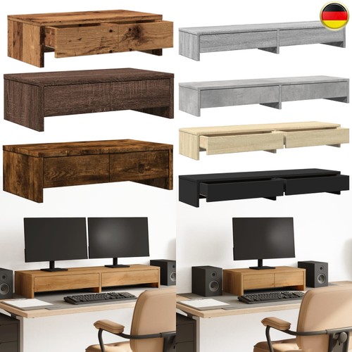 Monitorständer mit schubladen - monitorständer,