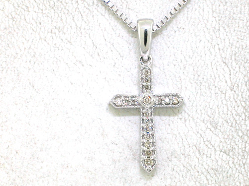 Brillant anhänger kreuz 417 - brillant,