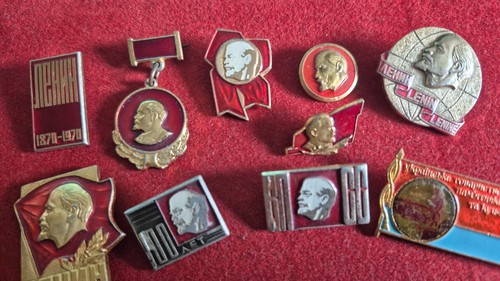 Wladimir lenin stuck set - lenin, 10