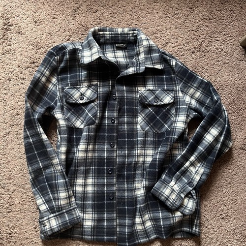 Fleece flannelhemd größe m - flannelhemd,