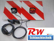 GEKA Warntafelsatz, beidseitig mit Beleuchtung, R1130/95B, Warntafel, Warntafeln