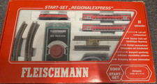 Fleischmann Spur N 9369 Start-Set  "REGIONALEXPRESS" PICCOLO  Analog in OVP   