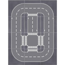 Straßenplatten 12-tlg. Stadt