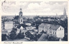 AK Fraustadt - Gesamtansicht - Verlag Max Adler - gel. 1939 LP Röhrsdorf ü. Frau