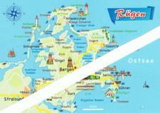 Ansichtskarte - Insel Rügen -