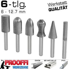 6-tlg Metall Fräser