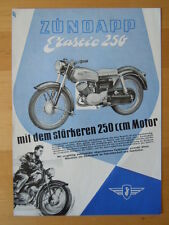  ZÜNDAPP   Prospekt  50er