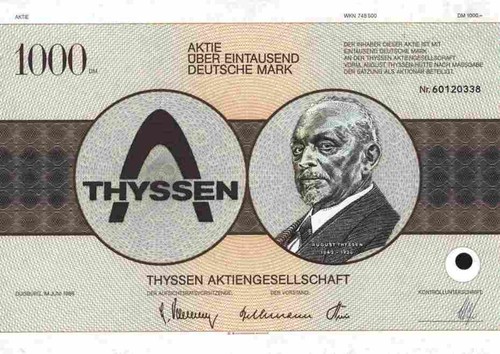 Thyssen duisburg 1986 hamborn - thyssen,