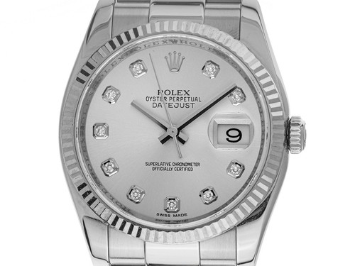 Rolex datejust diamanten - rolex,