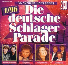 CD - Die deutsche Schlagerparade - 1/96 - 2CD - 36 aktuelle Superhits